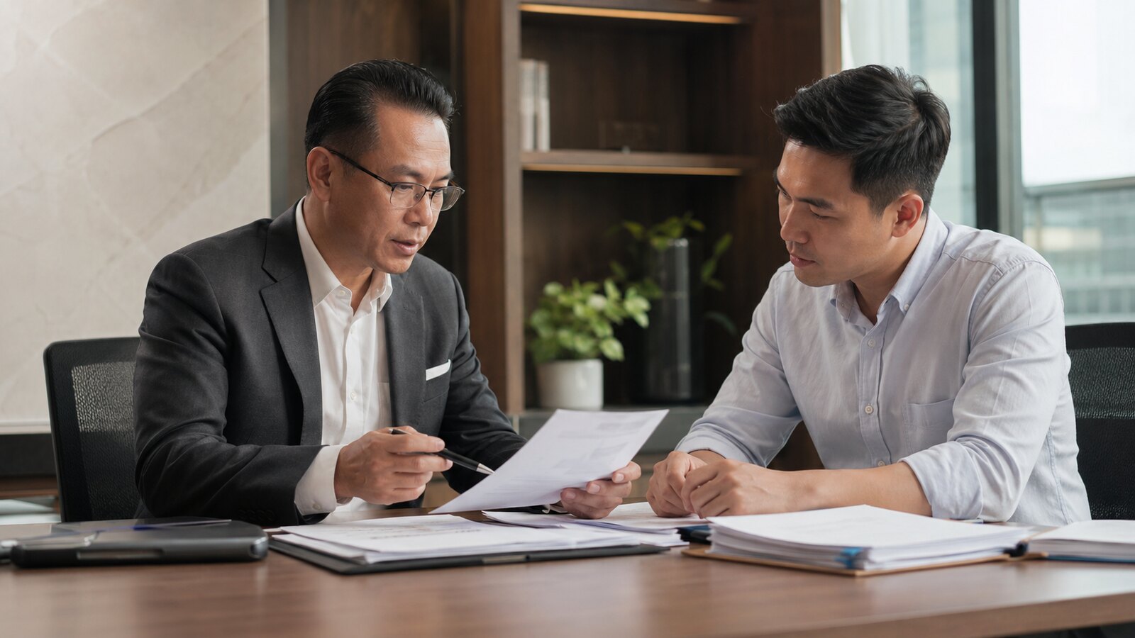 Professional adviser assisting with Malaysian tax audit defence